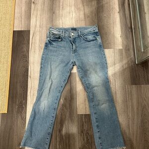 Women's Insider Crop Blue Jeans size 29